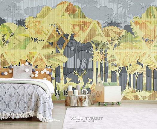 Фотообои в интерьере артикул Applique 9, APPLIQUE, Wall street Фотообои в интерьере артикул Applique 9, APPLIQUE, Wall street