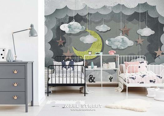 Фотообои в интерьере артикул Applique 6, APPLIQUE, Wall street Фотообои в интерьере артикул Applique 6, APPLIQUE, Wall street