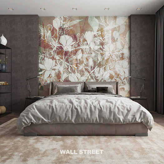 Фотообои в интерьере артикул 22240, ФЛО / FLO, Wall street
