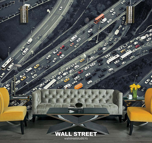 Фотообои в интерьере артикул Urban 10, URBAN, Wall street Фотообои в интерьере артикул Urban 10, URBAN, Wall street